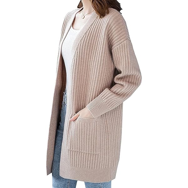 ALBEROBELLO＊薄手 カーディガン風 ロング トップス カーディガン風